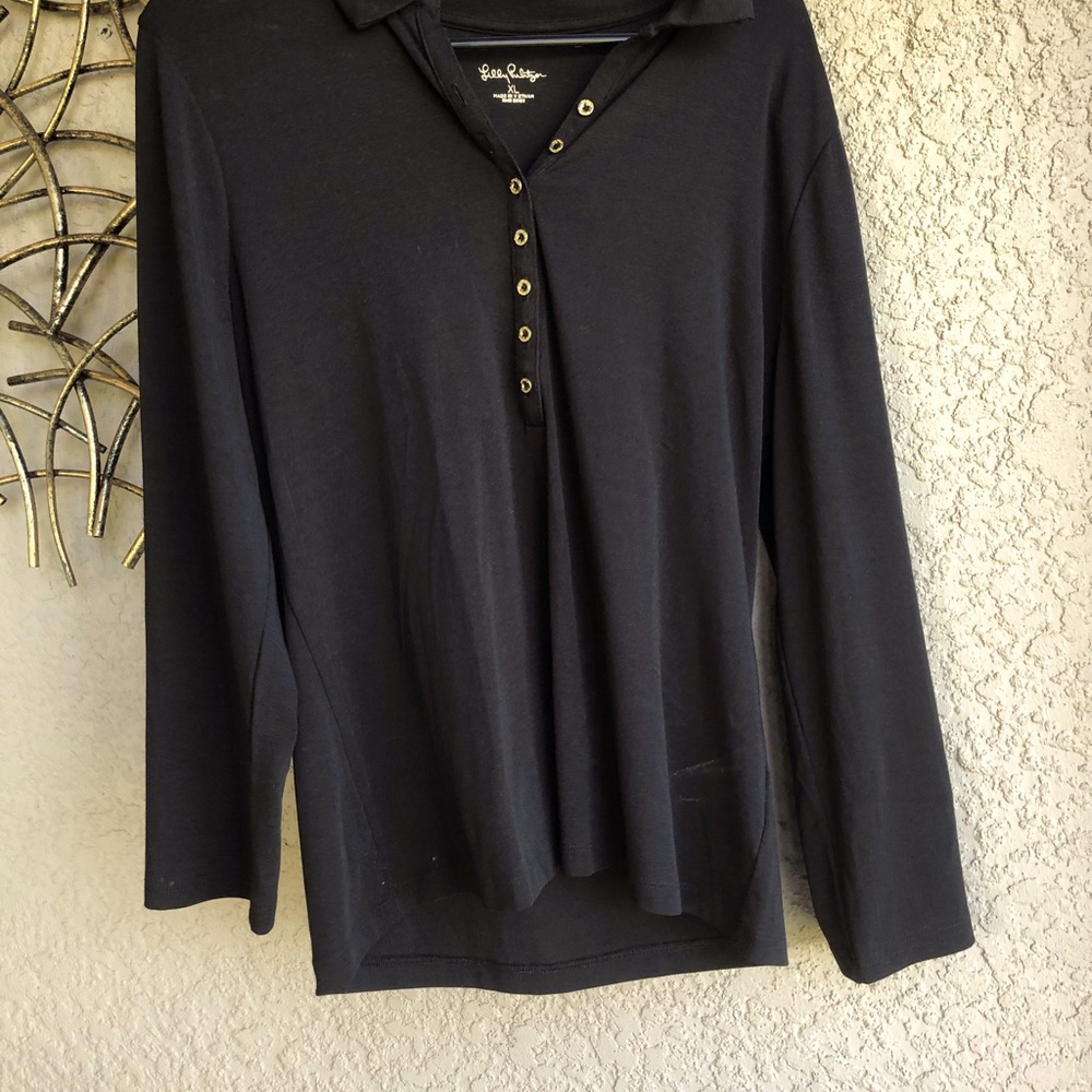 Black Lilly Pulitzer , Luxletic Top
